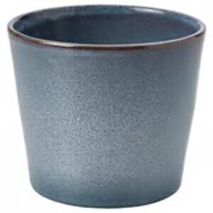 IKEA FJÄRILSBUSKE 4.75" Blue Stoneware Pot Frost Resistant Indoor/Outdoor